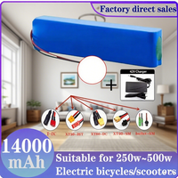 NEW 36V FIIDO D1/D2/D2S D4S Electric Moped City Bike Battery Pack 14000mAh 10s3p Li-Ion New 18650 Lithium Ion