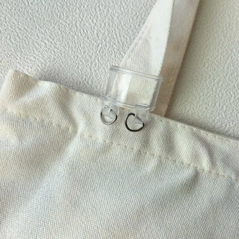 2 Stück PVC-Taschenriemen-Verlängerungsschnalle, transparente Rucksack-Schnalle, Schnappverschluss, Clip, Gepäckzubehör – Detail 8
