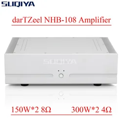 Dartzeel-2チャンネルパワーアンプSUQIYA-150w x 2 1:1,ステレオサウンド,ハイパワー,歪みの少ない,NHB-108