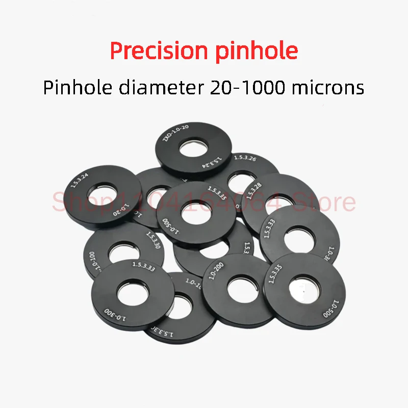 

Precision Pinhole Diameter in Optical Laboratory, Accessories for Spatial Filter System with a Diameter of 30/40/50um/75 Microns
