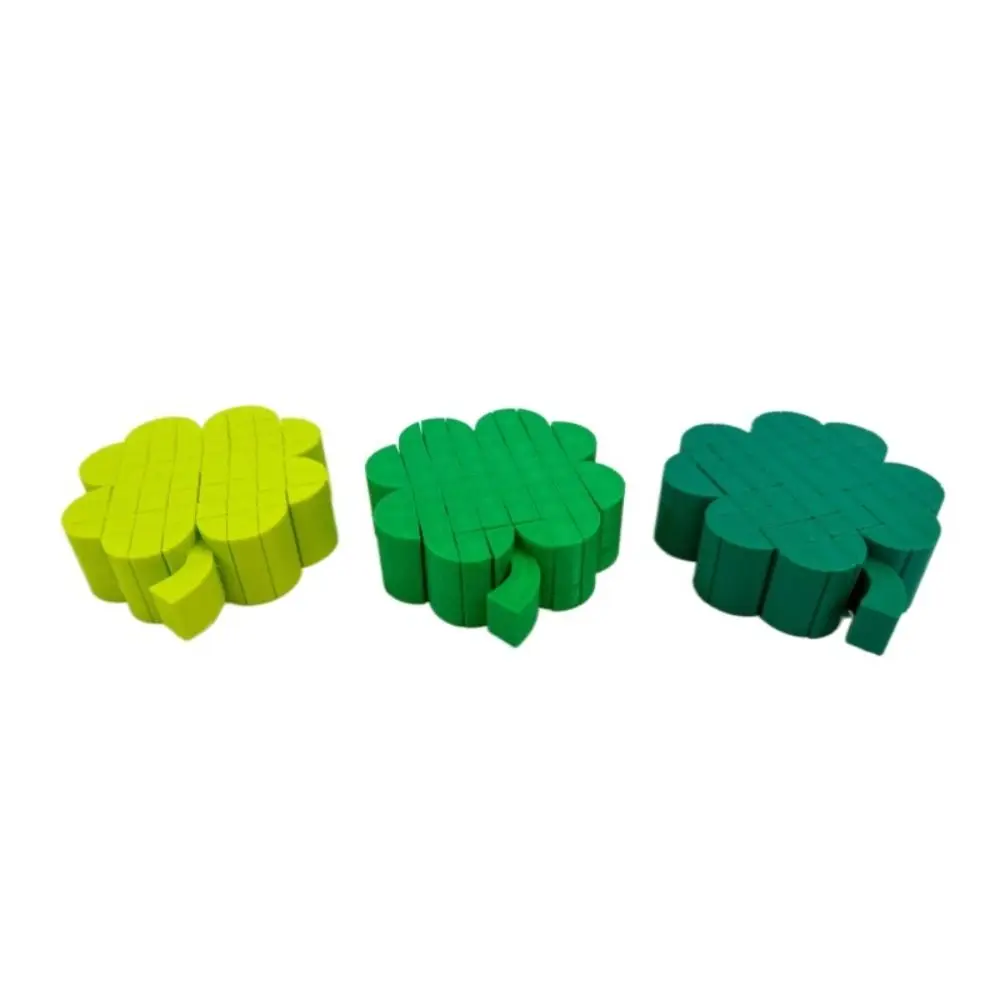 

Pixel 3D Printed Four Leaf Clover Multi-jointed Simulation Four Leaf Clover Toys Flexible Active 3D Articulated Leaf Toys