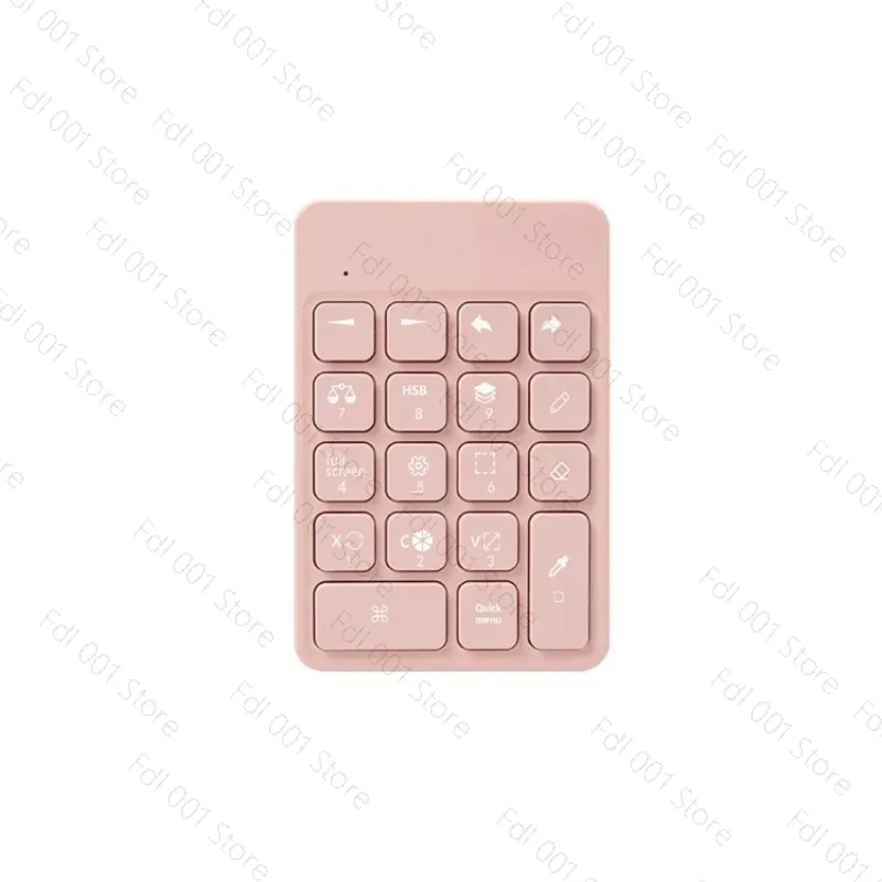 Wireless Bluetooth Mini Shortcut Keypad Portable Custom Shortcut Keyboard for Procreate Drawing