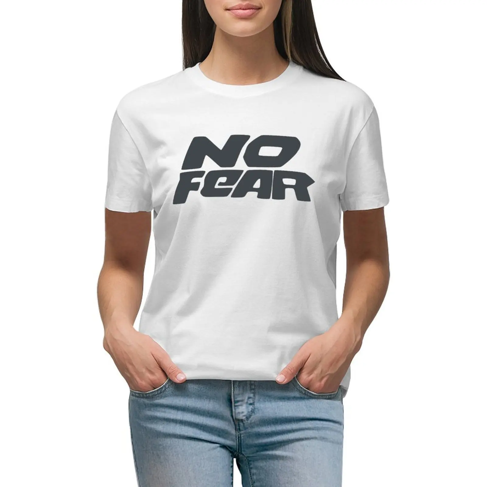 

No Fear (Gordon Goose) T-shirt tees Female clothing cat shirts for Women