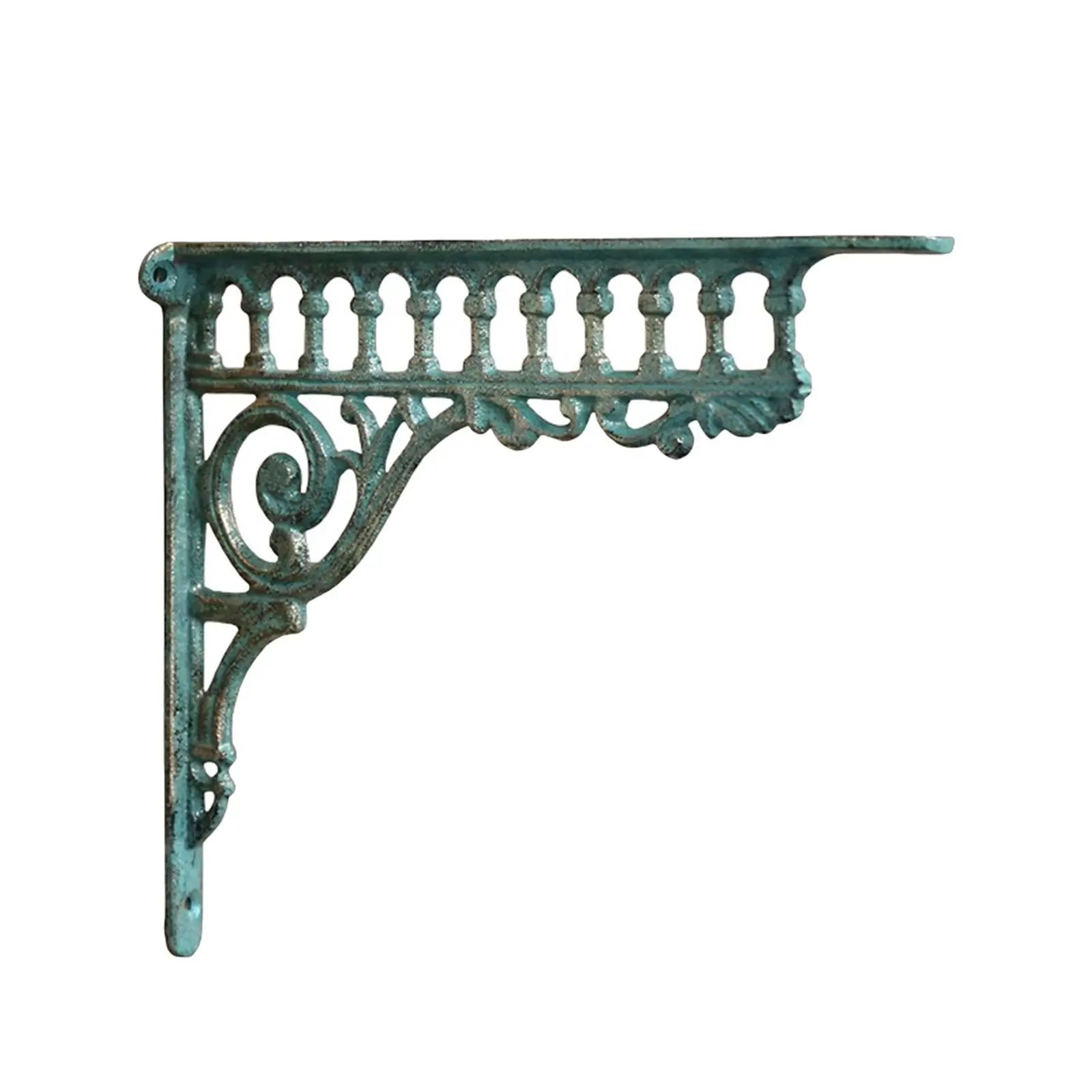 Decorative Floating Shelf Bracket Wall Mounted Iron Support for Living Room Book Shelf and Modern Home Decor