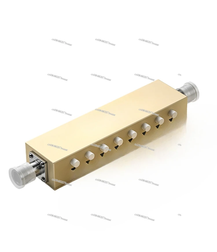 SMA / N Type RF Adjustable Signal Attenuator 0-90db Step Adjustable Attenuator / Key Adjustable Attenuator