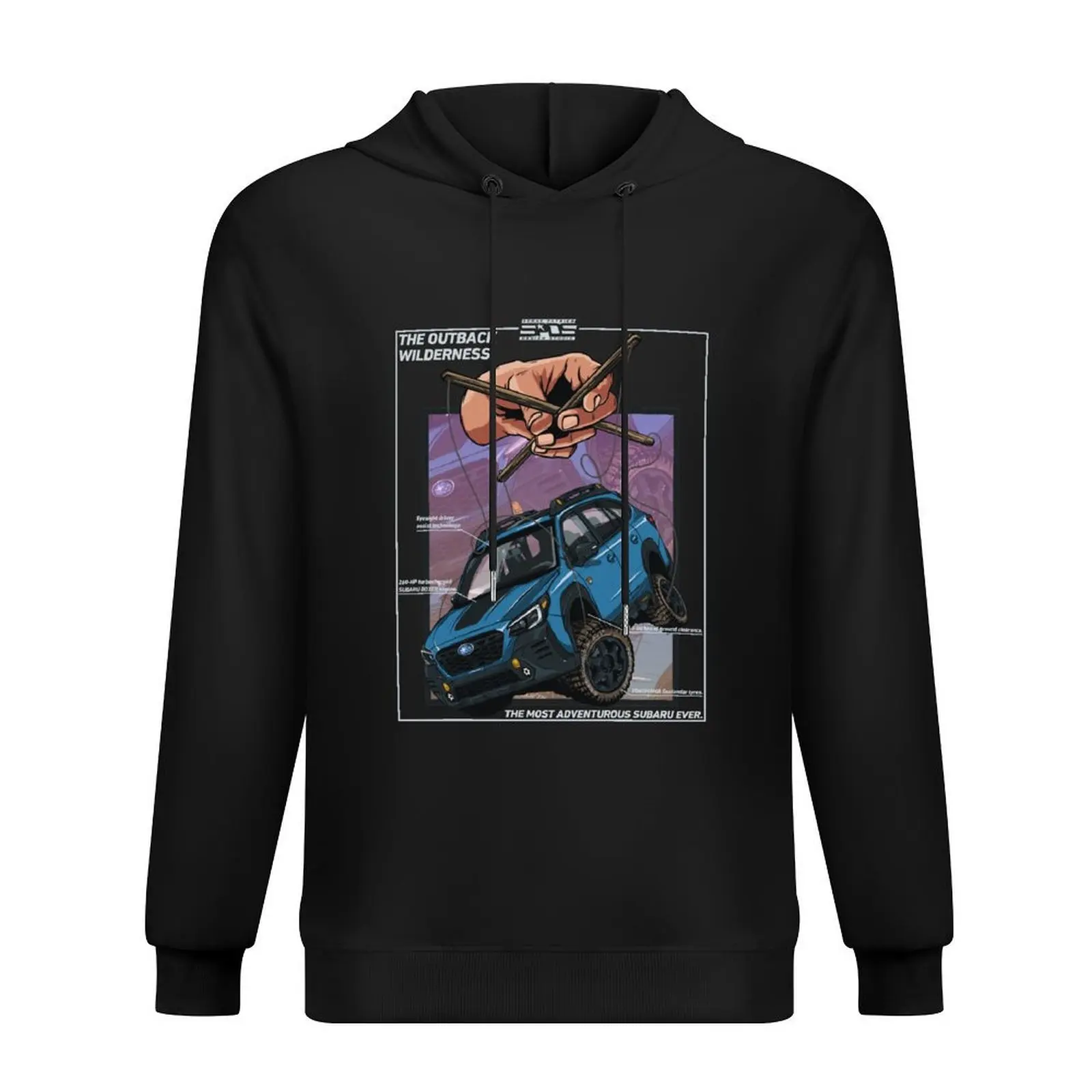 

Wilderness Outback 2022 Hoodie men's clothes korean autumn clothes men wear men's sweat-shirt set hoodie