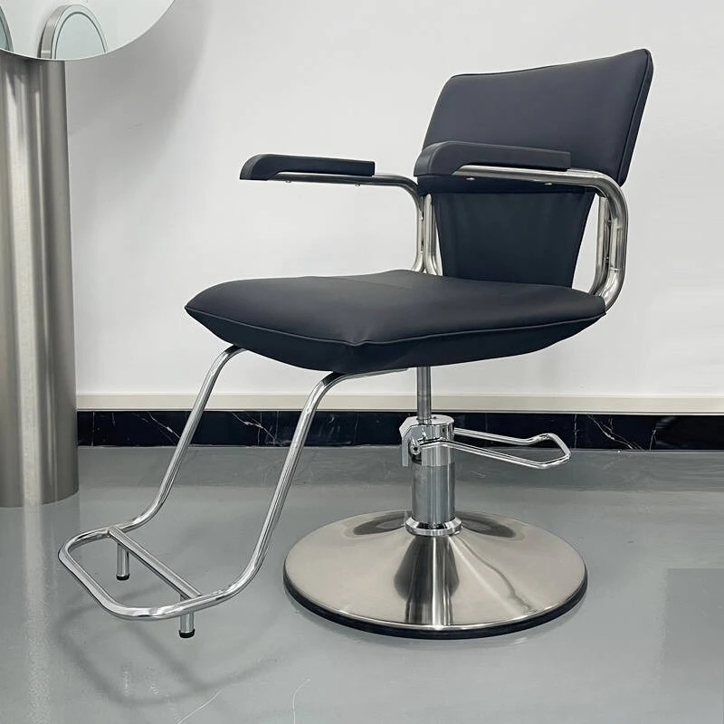 

Barber shop hair salon perm and dye Internet celebrity hair salon stool haircut chair high-end chair