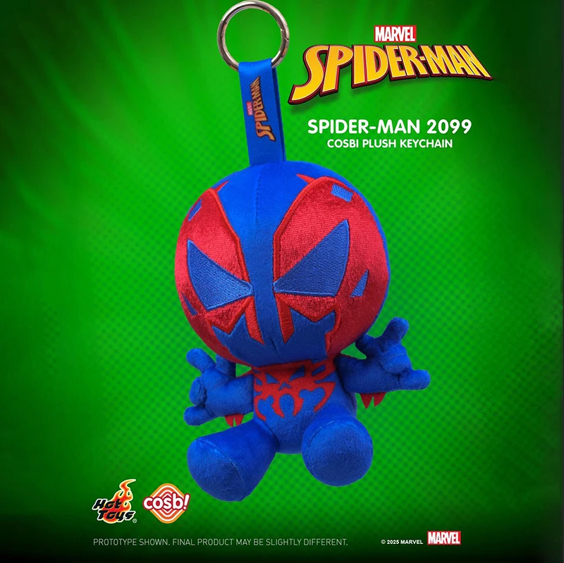 ของเล่นร้อน Plush กล่องตาบอด Marvel Spider-Mam Cosbi ตุ๊กตาพวงกุญแจคอลเลกชัน Miles Morales Venom ตุ๊กตาเด็กวันเกิดของเล่นของขวัญ