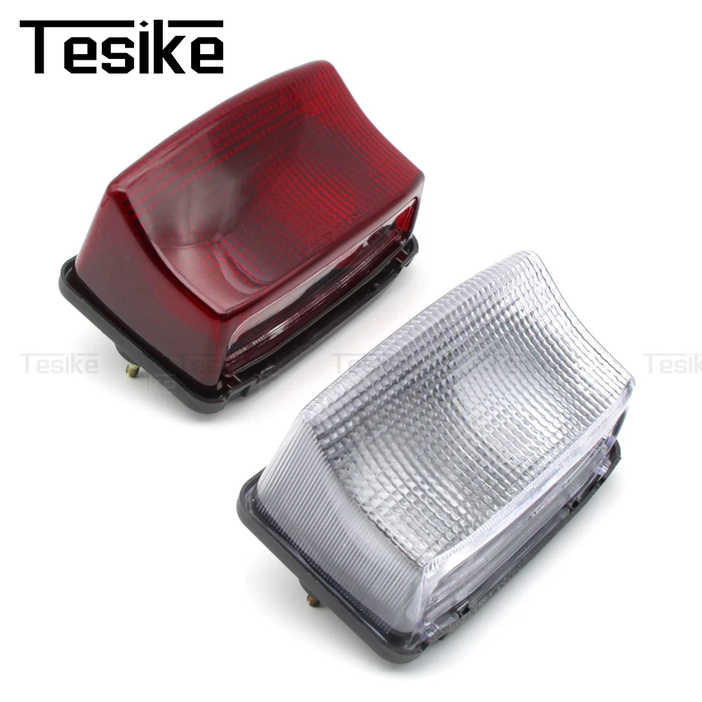 High Clarity Motorcycle Tail Light Lens for Honda CB400 1992-1998 Bright Rear Stop Lamp Cover for Better Visibility