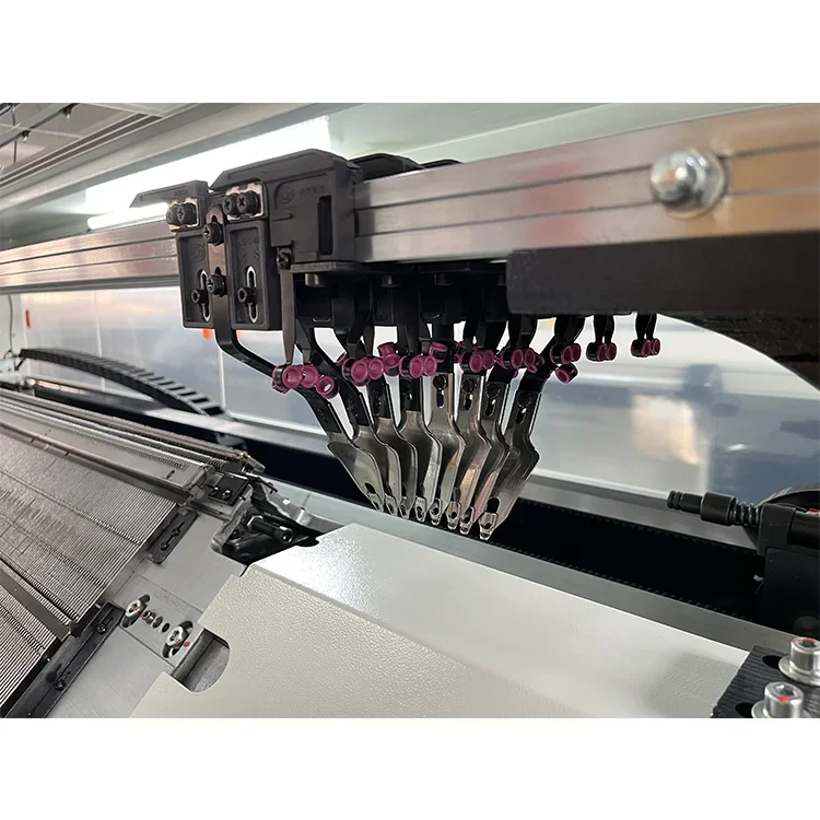 Fully automatic Double System Computerized Flat Sweater Knitting Machine