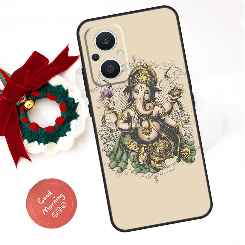 Lord Ganesha Case For OPPO Reno 8 7 6 5 4 Lite 11F 10 Pro 8T 5Z 4Z OPPO Find X6 Pro X2 Neo X3 X5 Lite