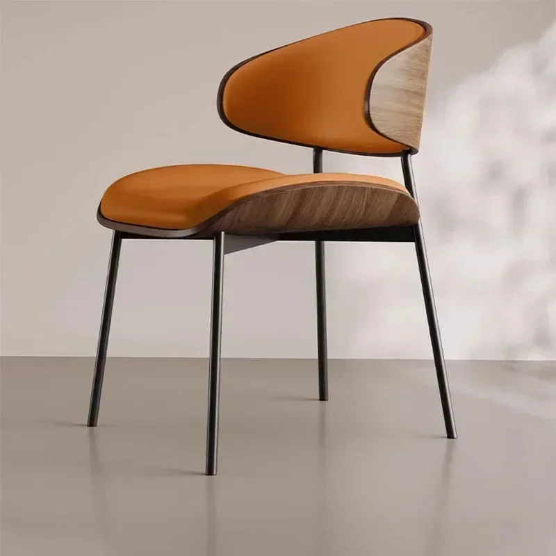 Silla De Café Cuero… - image