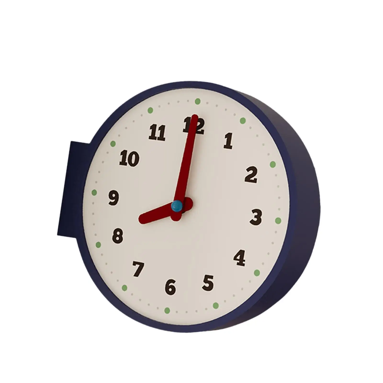 Double Sided Corner Wall Clock Luxury Silent Modern Resin Acrylic Easy Read Elegant Tabletop for Living Room Bedroom Office Home