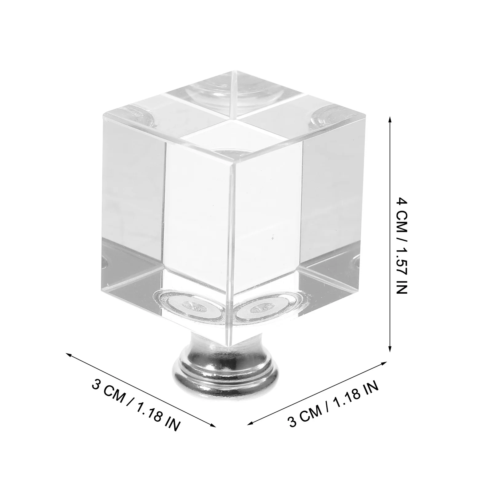 

2pcs Durable Lamp Finials Caps Tapped Alloy Light Screw Caps for Lamp Shade Knob Decor Stylish Harp Finial Accessories