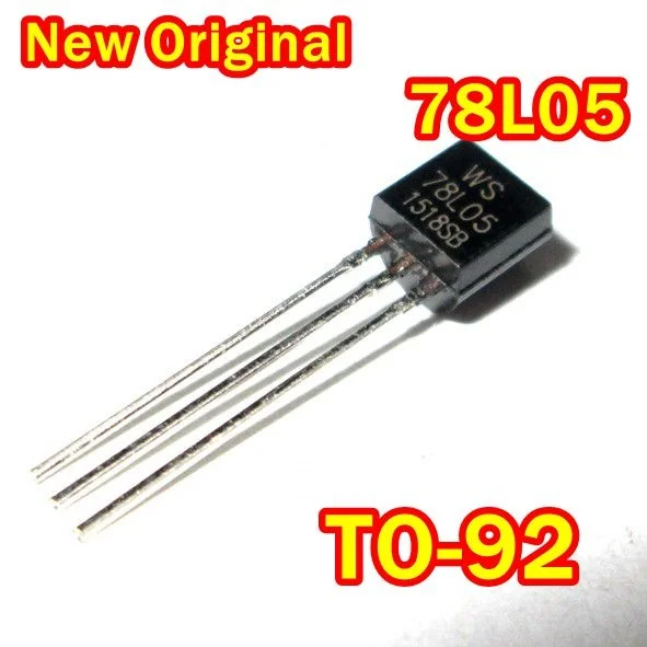 10Pcs to 1000Pcs New Original 78L05 To-92 3-Terminal Regulators
