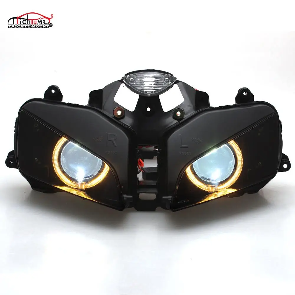 For Honda CBR600RR 2003 CBR 600RR 2004 CBR 600 RR 2005 2006  Motorcycle Front Headlinght Assembly Motor LED Head Light Lamp