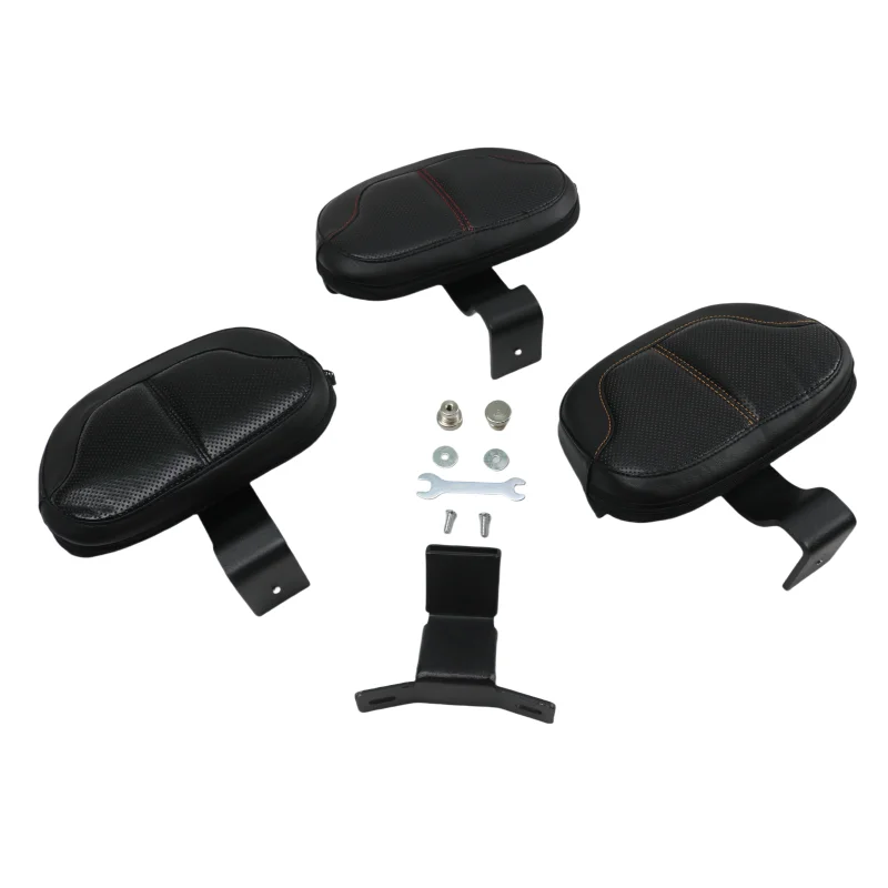 

Motorcycle Front Driver Rider Backrest Adjustable Mounting Kit for Harley Touring CVO Road Electra Glide 2009-2022