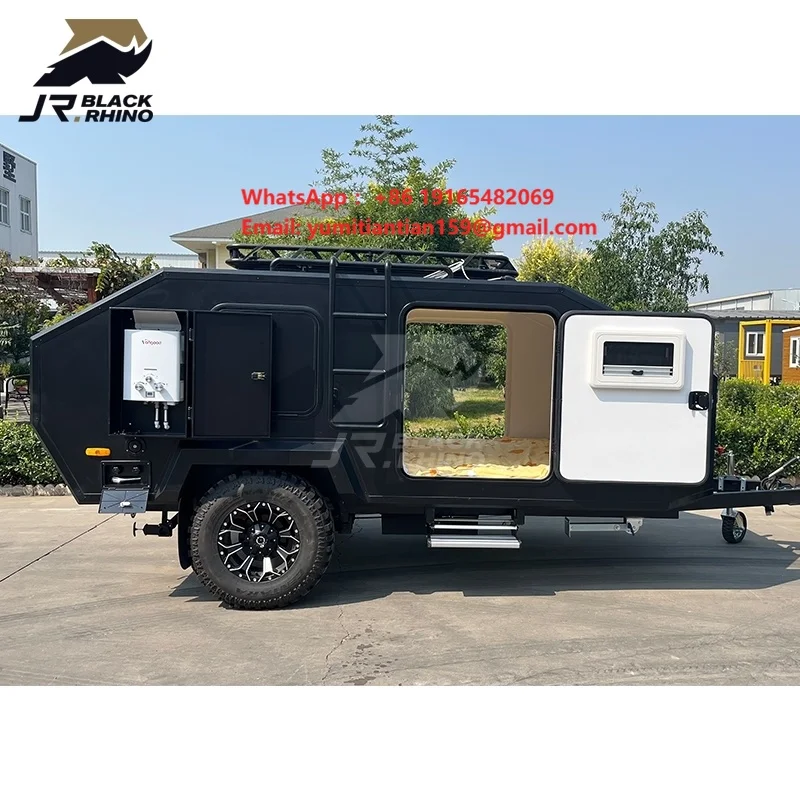 Off Road Camper Trailer Australian 4x4 Australia Trailers caravan Black Rhino Hybrid Fiberglass China