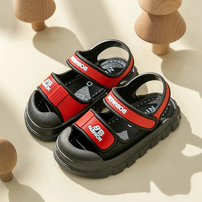 

VISgogo Toddler Boys Girls Summer Sandals Outdoor Casual Sport Sandals Non-Slip Sole Beach Shoes