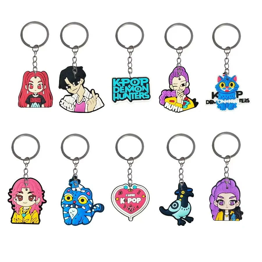 K-POP شيطان الصيادين حفلة عيد ميلاد تفضل صفعة أساور ملصقات اللعب زينة حفلة عيد الميلاد لوازم الهدايا حقيبة الحشو