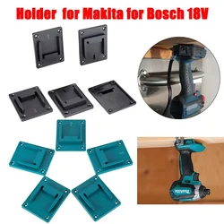 Wall Mount Storage Mount Bracket Machine Holder Fixing Devices Electric Tool Fit for Makita Dewal Bosch Milwaukee 18V Battery