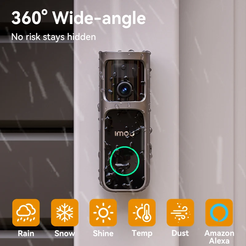Doorbell IMOU 4k Video Doorbell 3 with Chime
