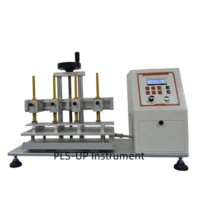 

4 Test Stations Digital Film Coating Surface Alcohol Eraser Abrasion Resistance Tester PLS-AT-05