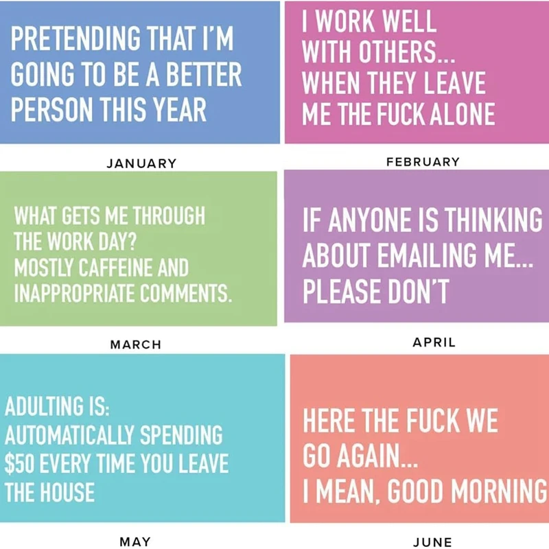 جدول زمني ورقي للتقويم ، براز جميل ، هدية ظريفة ، سهل الاستخدام ، جدول زمني لمدة 12 شهرًا ، منزل ، تقويم ،!