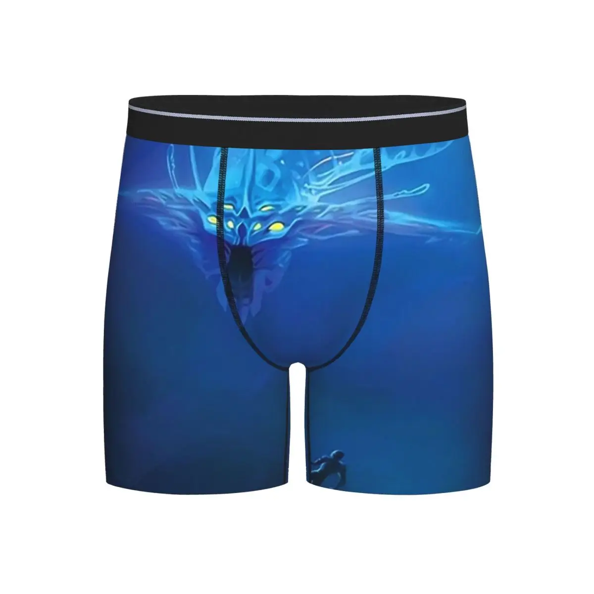 

Long Boxer Underpants Shorts Subnautica - Ghost Leviathan Panties Men Breathable Underwear for Homme Man Boyfriend Gift