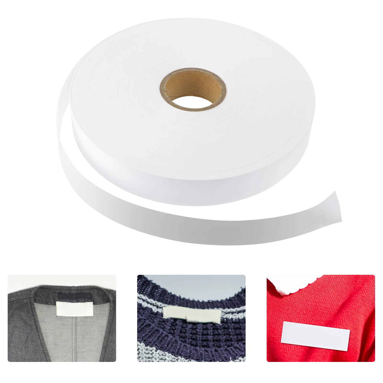 

Non Woven Fabric Blank Tags Cloth Label Washing Ironing Size Labels Coat Clothing T Shirt Folder Classification Functions