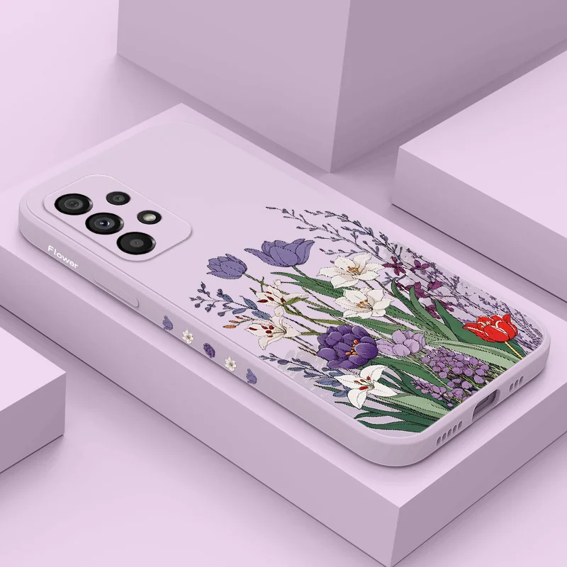 

Good Luck Lotus Case For Samsung Galaxy A73 A53 A33 A23 A13 A03 A72 A52 A52S A32 A22 A12 A02 A02S A71 A51 A31 A21S 4G 5G Cover