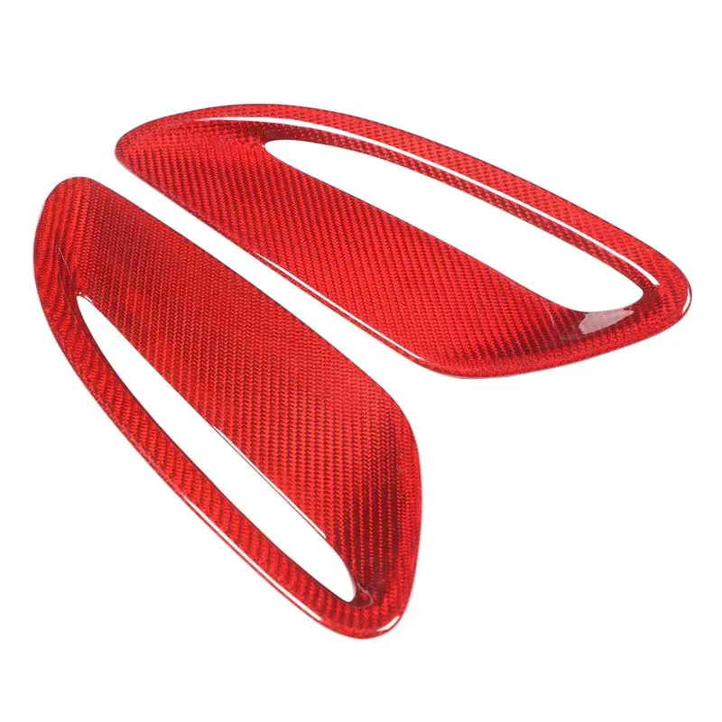 External Car Accessories For Jaguar F-Type 2021-2025 Real Carbon Fiber Car Styling Car Hood Vent Cover Trim