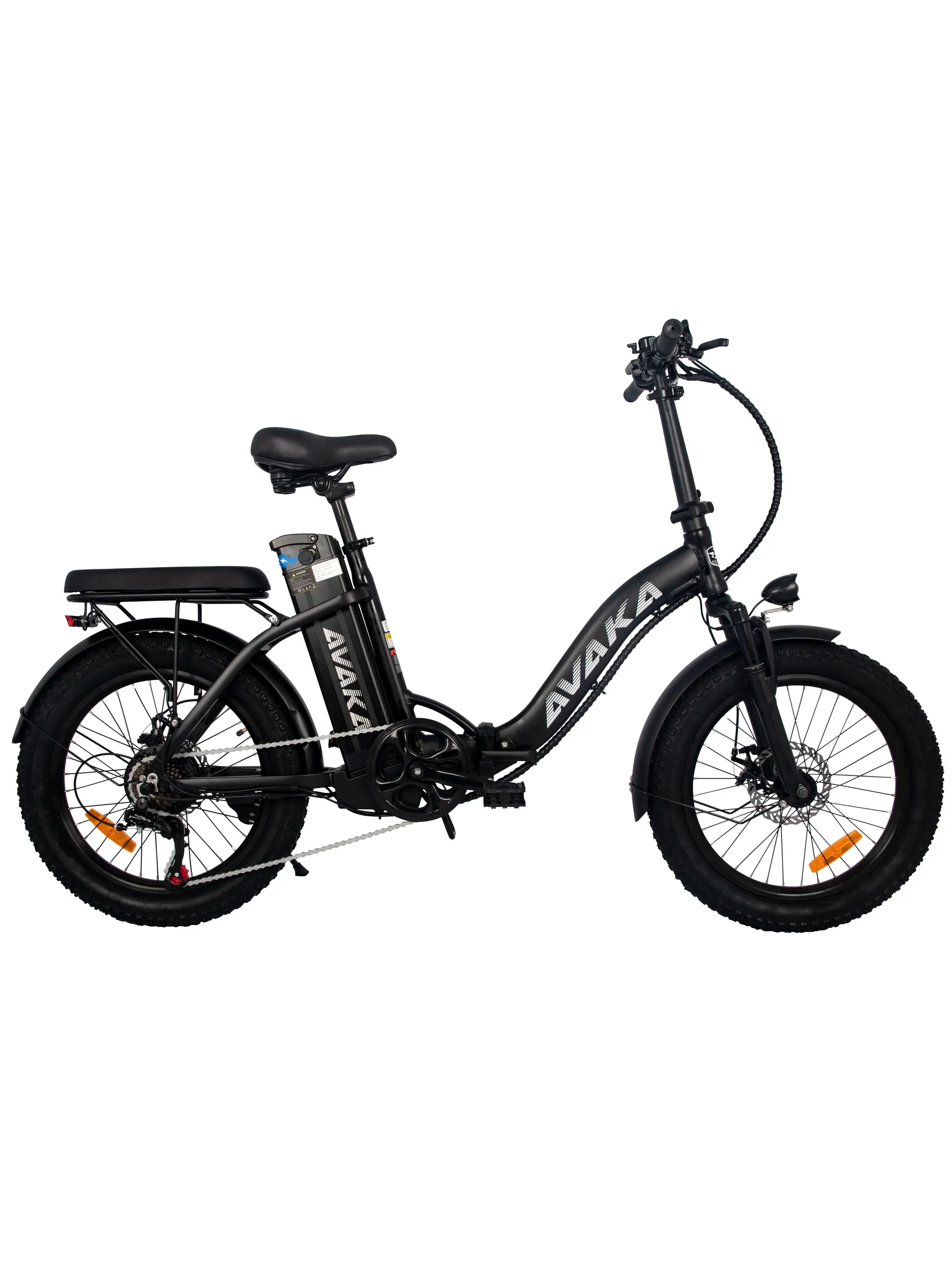 AliExpress NONE Foldable Adult E-bike AVAKA BZ20 PLUS 500W Men's E-Mountain ebike 870WH Battery,20 Inch Fat Tire women's Electric Bike