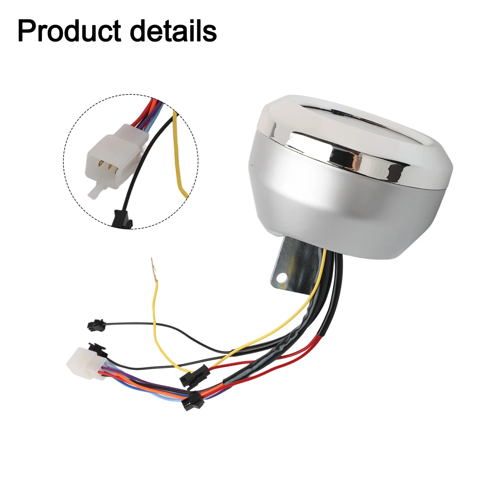 

V Electric Bike Scooter V Electric Bike Scooter Motor Speedmeter PIN Interface Screen Electric Bike Scooter Electric Tricycle