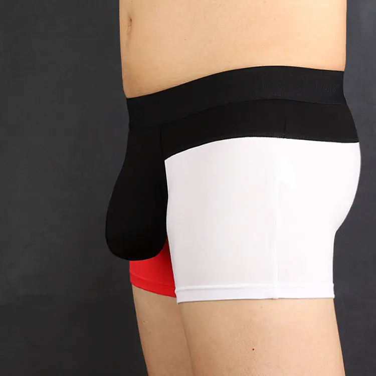 Big Penis Boxers Big Bag Men's Underwear Boxer Underwear Sexy Short U-Shaped Open Comfortable Breathable Men Briefs Hombres Pack