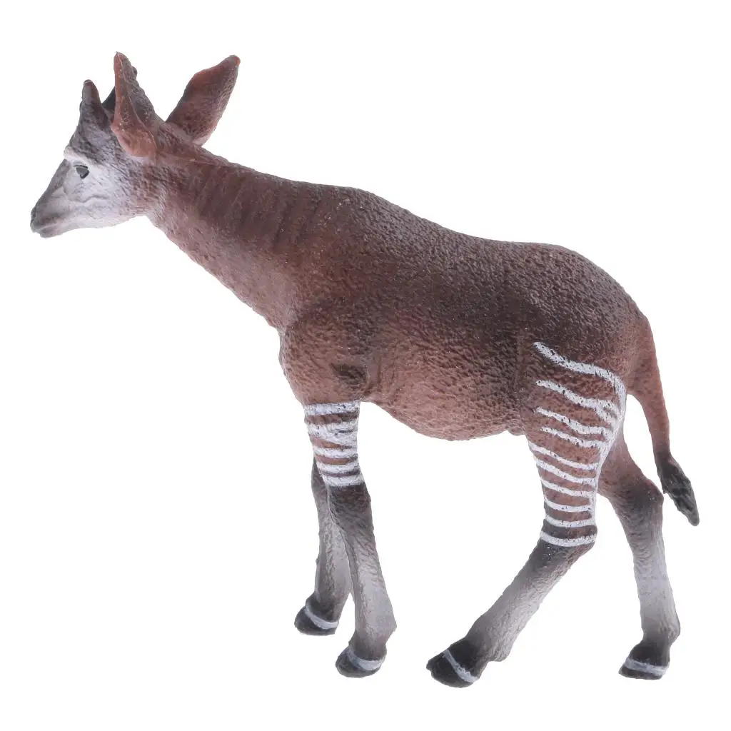 Okapi Wildlife Tiermodell Figur Kinder Lernspielzeug