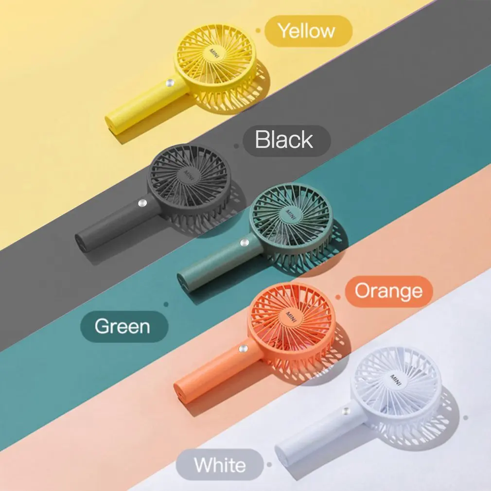 Small Cooling Fan With Usb Portable Rechargeable Mini Handheld Desktop Manual Table Hand Craft Gifts Household