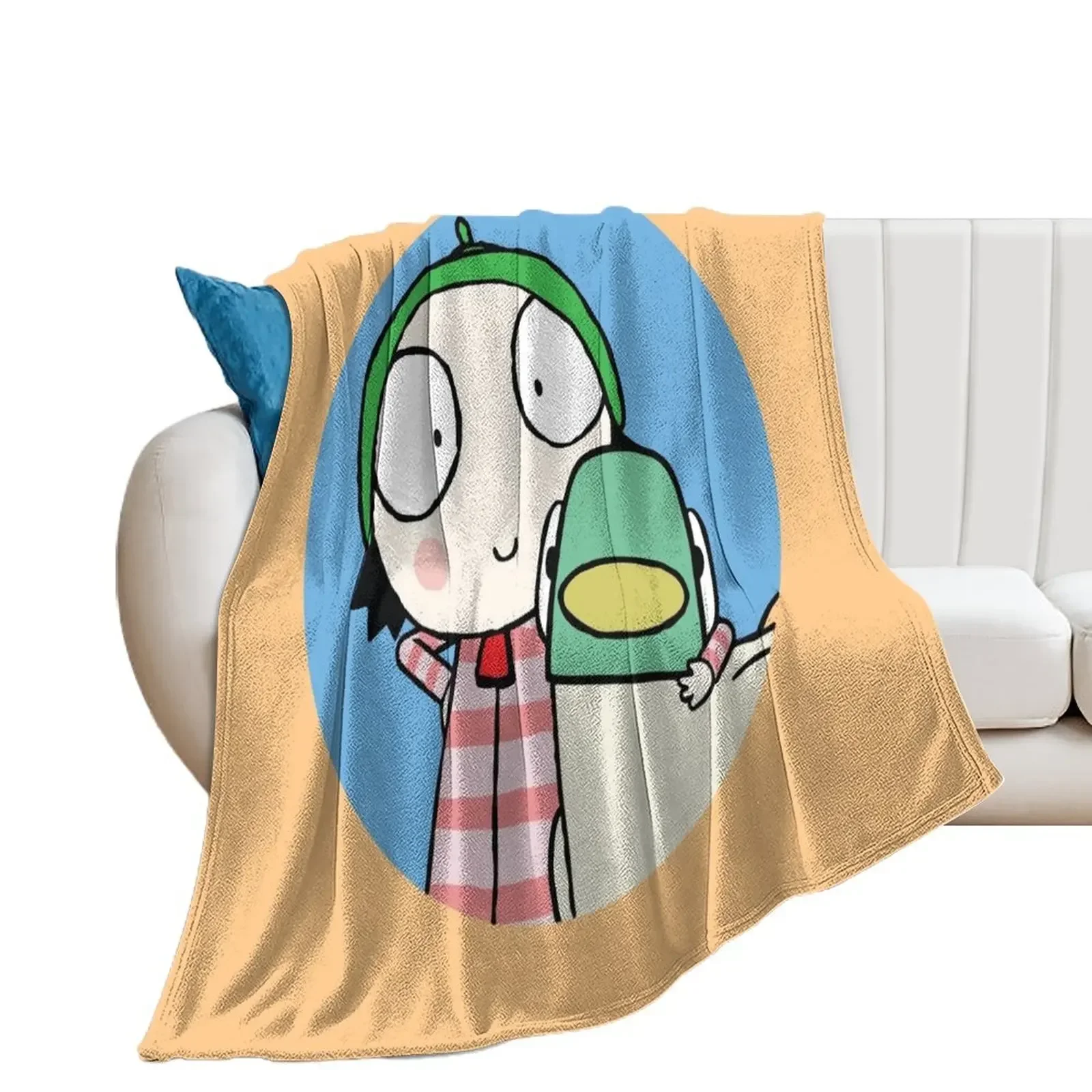 

Sarah and Duck Throw Blanket Weighted Baby Loose Softest Blankets