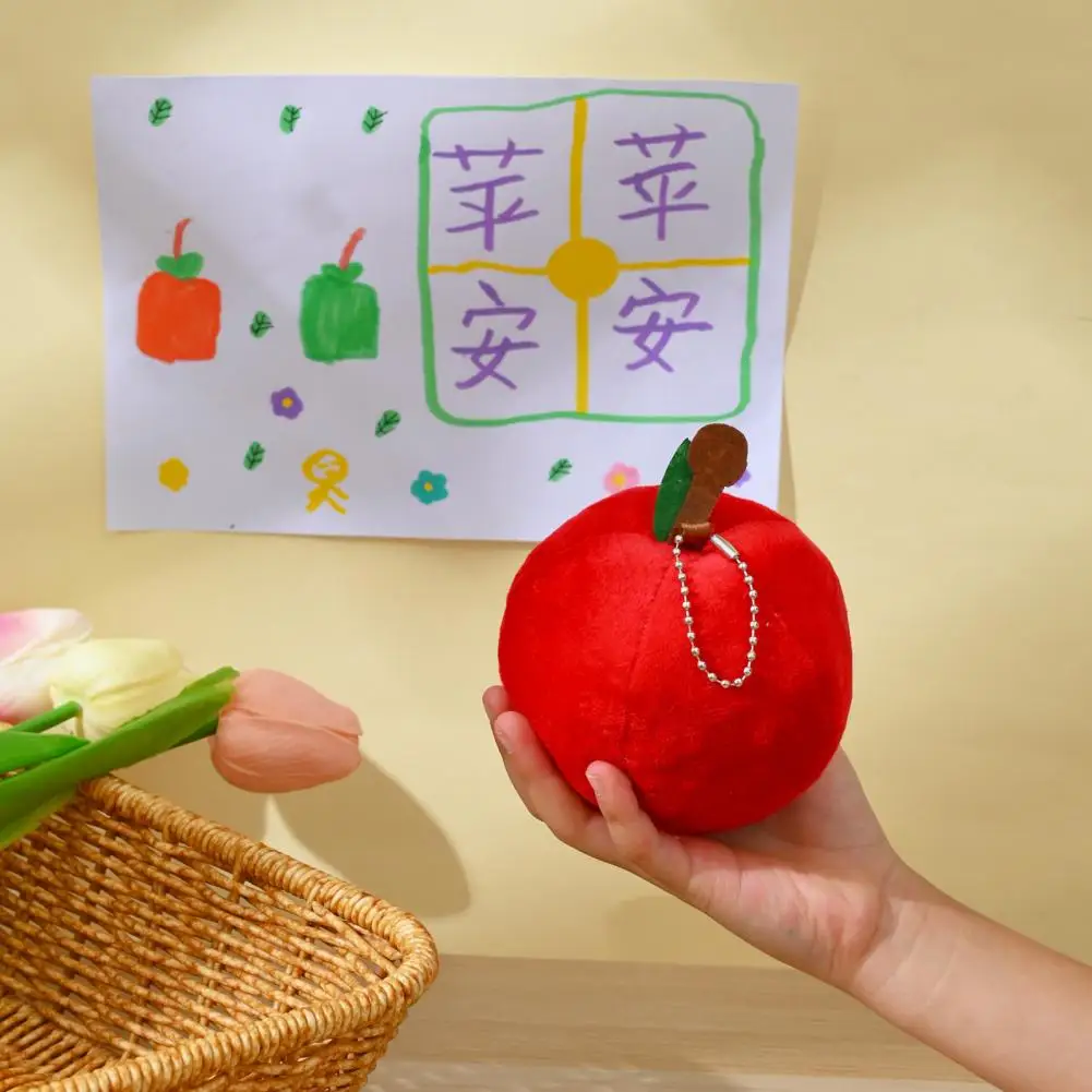 Rot Grün Obst Plüsch Spielzeug Weiche Angefüllte Puppe Bildung Raum Dekoration Obst Gefüllte Puppe Stress Relief Puppe Heiligabend Geschenk