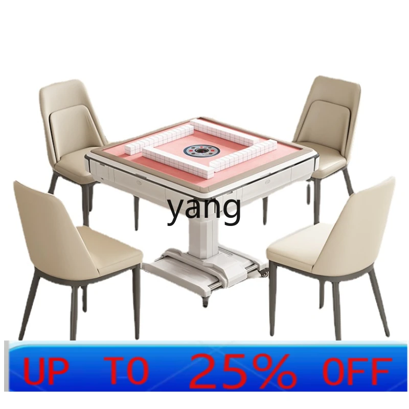 

LTT Automatic Household Folding Mahjong Table Dining Table Dual-Use Electric Heating