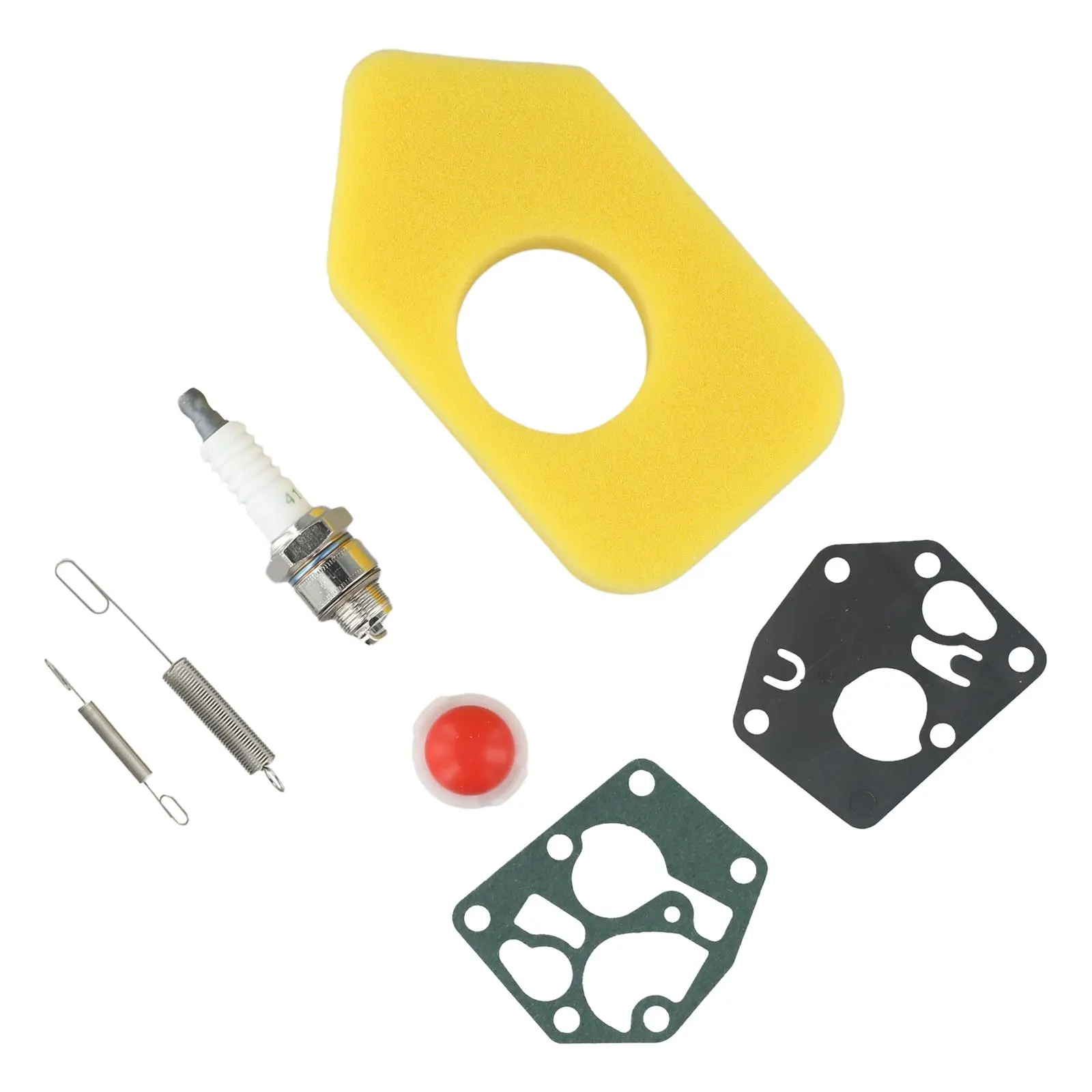 Parts Carburetor Membrane Kit Regulator Springs Replacement Outdoor Living Air Filter Carburetor Diaphragm Lawn Mower