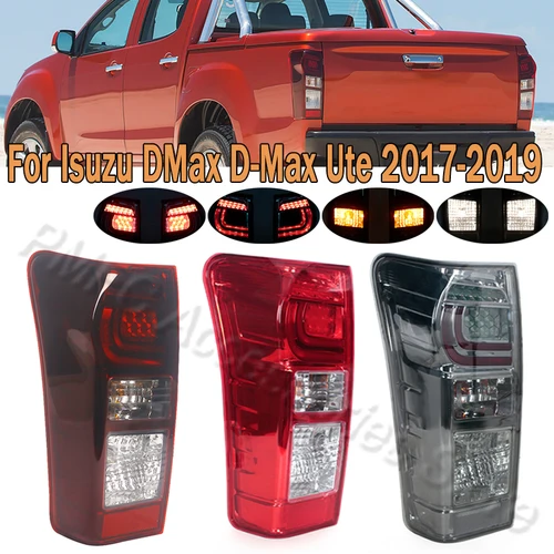 Conjunto de lámpara trasera, lámpara de señal de giro trasera, luz de freno, accesorios de coche para Isuzu DMax d-max Ute 2017 2018 2019 898125393 8961253983