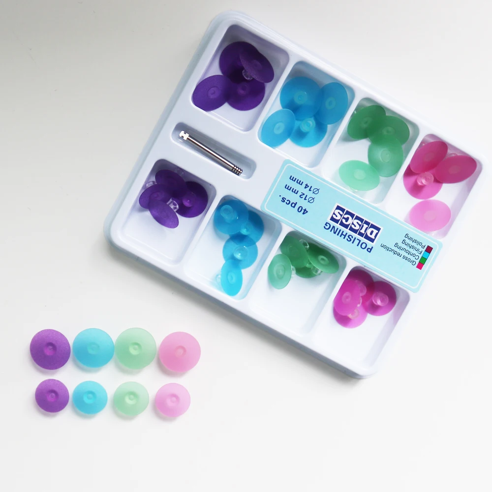 40Pcs/box Dental Polishing Discs Dental Composite .
