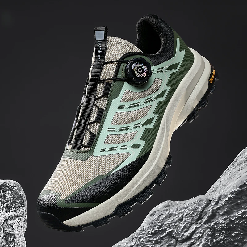 New Hiking Shoes for Men, Outdoor Anti Slip Fashionable Off-road Hiking Shoes for Men, Casual Shoes for Men