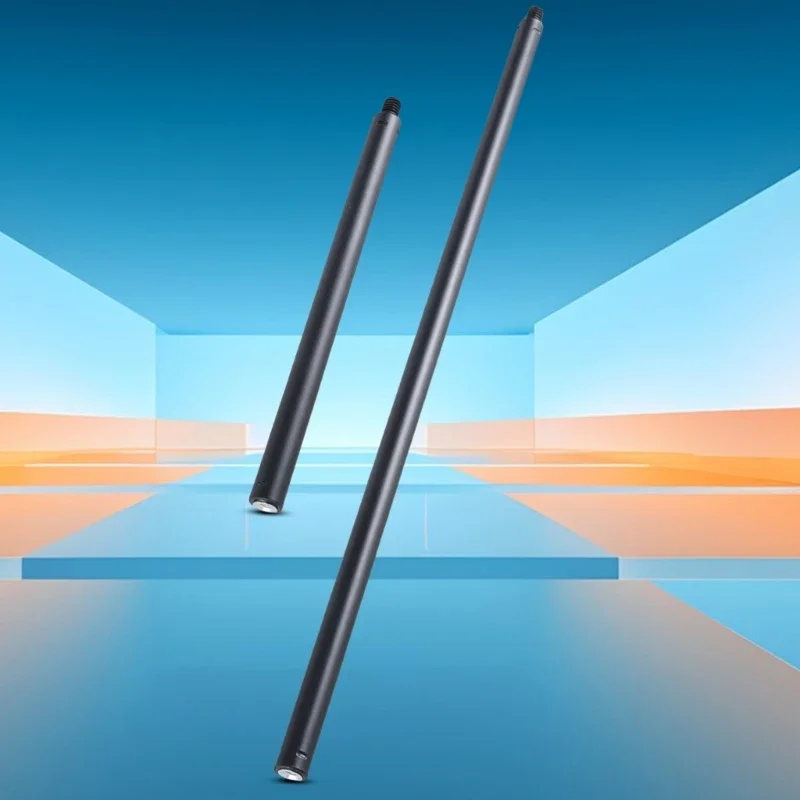 Haste extensão fotográfica, 3/8 polegadas macho a 1/4 câmera parafuso fêmea Estabilizador Monopods Haste extensão