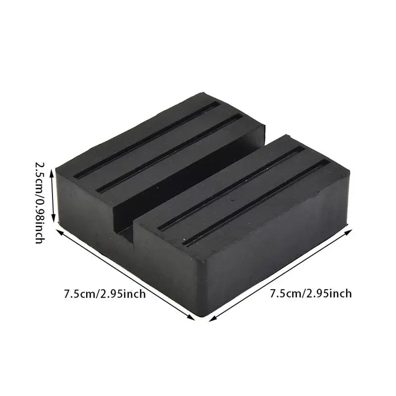 Universele Rubber Jack Pad Ondersteuning Pinch Weld Ingelaste Vloer Frame Rail Adapter Auto Verwijdering Reparatie Tool Hoge Kwaliteit