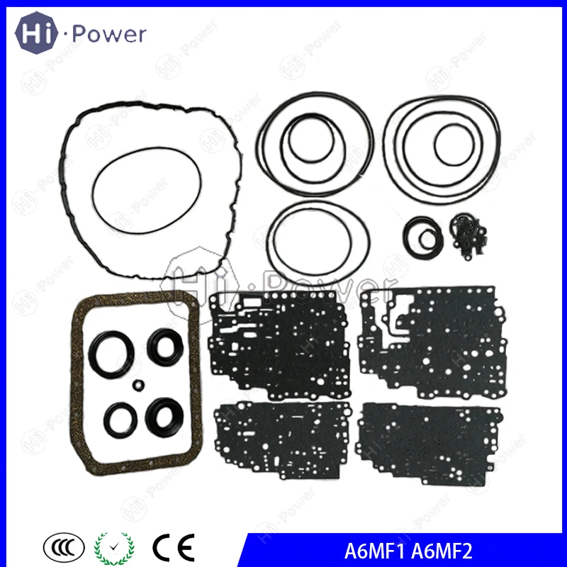 

A6MF1 A6MF2 Ремкомплект для капитального ремонта сцепления автоматической коробки передач Прокладки для Kia Hyundai Avante MD Elantra Комплект уплотнений коробки передач автомобиля