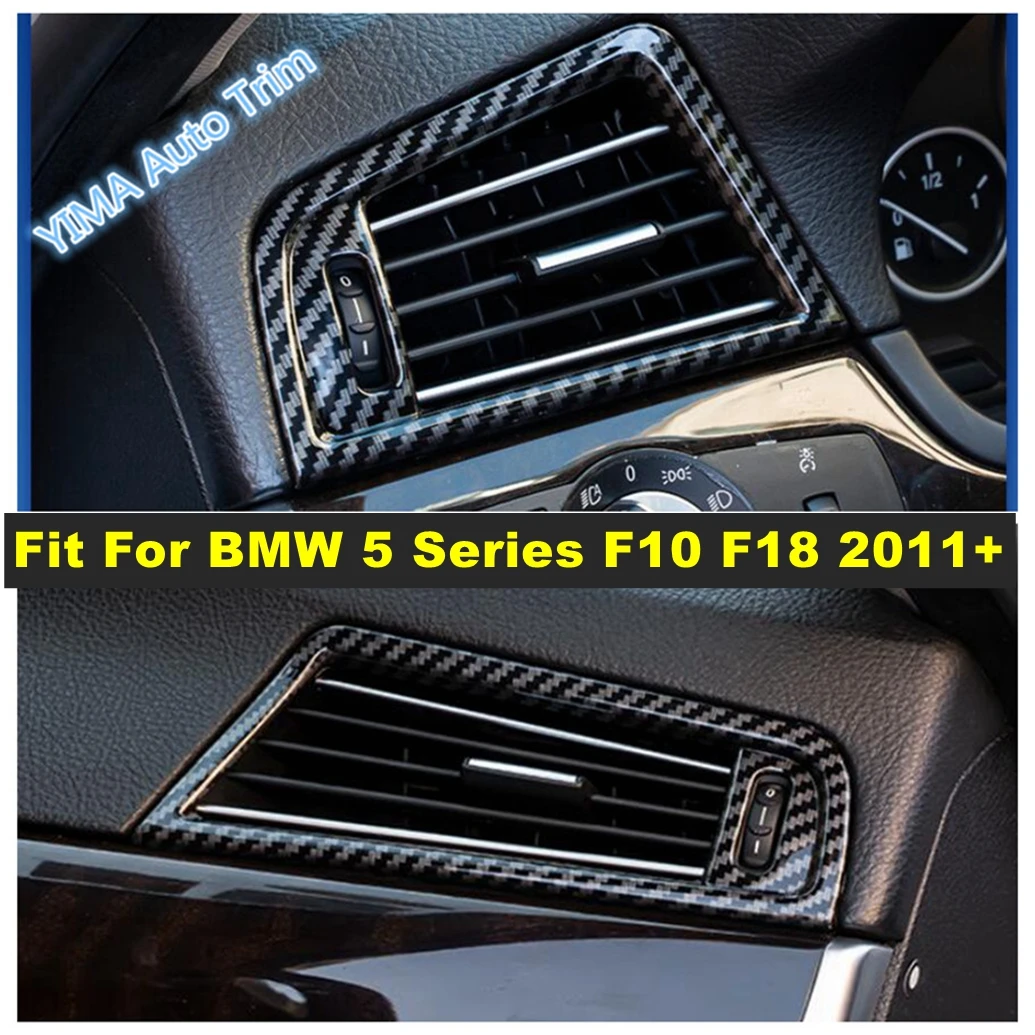 

Car Side Air Conditioning Vent AC Outlet Frame Garnish Cover Trim Fit For BMW 5 Series F10 F18 2011 - 2017 Interior Accessories