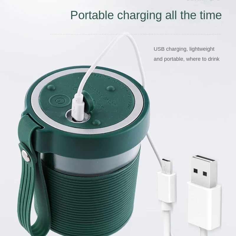 Guqi Electric Portable Juicing Cup USB Charging Multifunctional Juice  Mini soybean milk maker  stainless steel fruit