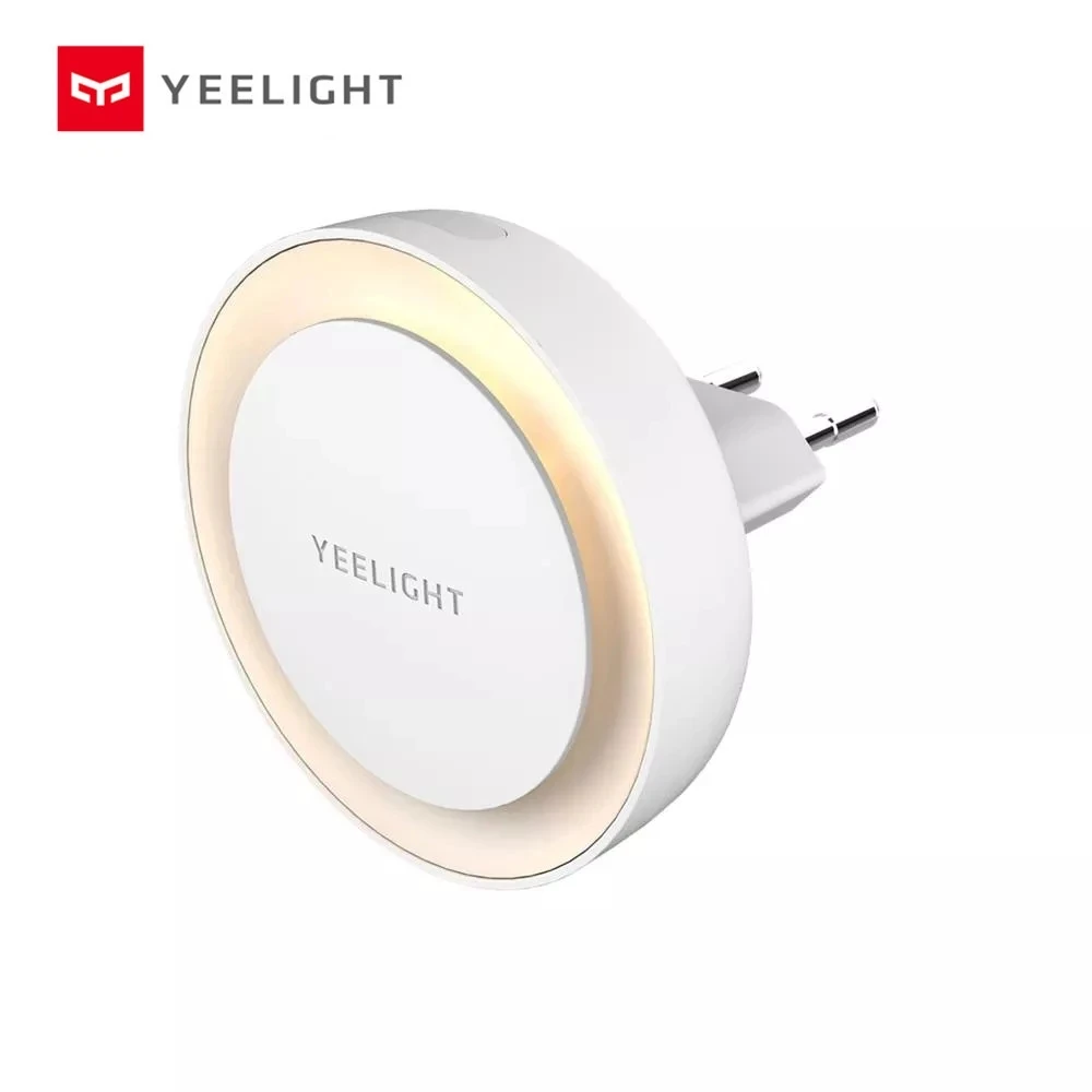 

Умный ночник Yeelight с интеллектуальным управлением, энергосберегающий светильник для прикроватной тумбочки, с датчиком освещенности, низкое энергопотребление, вилка стандарта ЕС